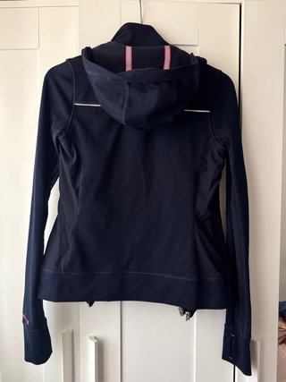 Abercrombie & Fitch Chaqueta Deportiva Azul Talla
