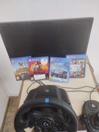 Volante Logitech G923 SE con Palanca PS4