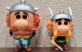 Funko Pop Asterix y Obelix, sin caja