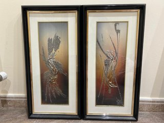 Juego de 2 cuadros decorativos