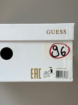 Sandalias con tacón Guess Gelectra ‘Ivory’