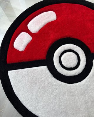Alfombra Pokeball Pokémon Personalizada