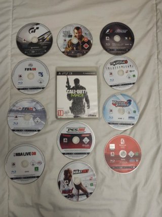 Pack de juegos de Ps3