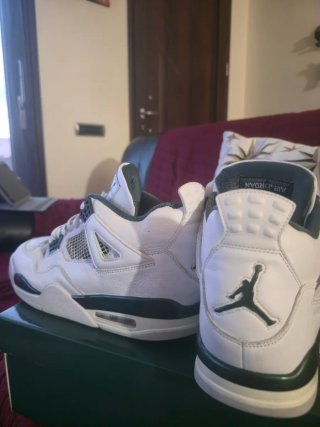 Jordan 4 Retro Oxidized Green - Taglia 46 (US 12)