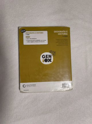 Geografía e Historia 4º ESO. Libro del estudian...