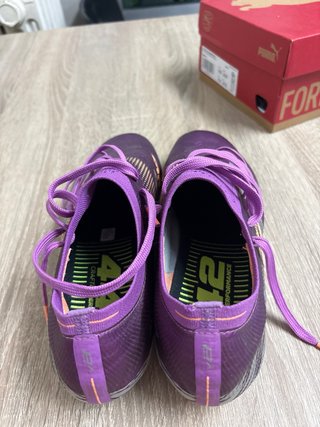 Botas de fútbol New Balance Morado Naranja