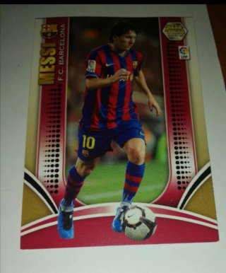 Cromo Messi 2009/10 Serie Oro F.C. Barcelona