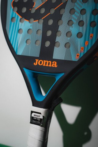 Pala de pádel Joma Master Negro/Turquesa