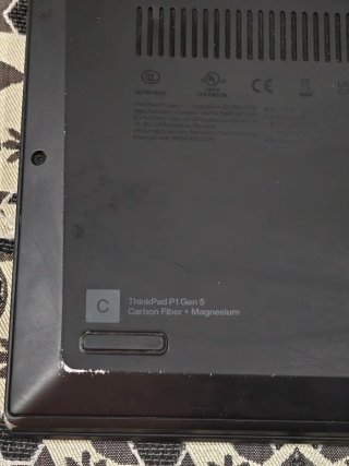 Portátil Lenovo ThinkPad P1 Gen 5