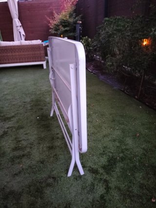 Mesa de exterior plegable
