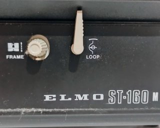 Proyector 8mm Elmo ST-160 con sonido