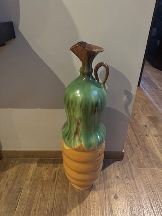 Jarrón de Suelo Cerámica Vintage Grande