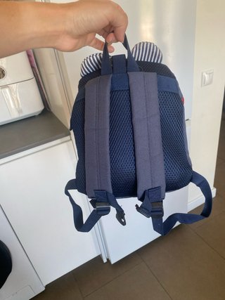 Mochila guardería oso azul