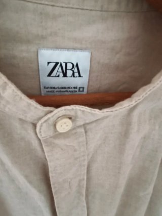 Camisa Massimo Dutti Gris Rayas XL Lote de 3