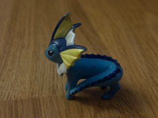 Figura Vaporeon Pokémon TOMY 2007 Vintage