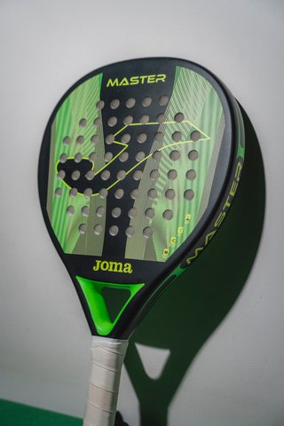 Pala Padel Joma Master Negro/Verde Flúor