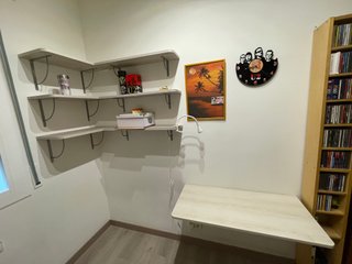 Habitación juvenil: Cama abatible+varios muebles