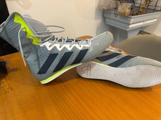 Botas Boxeo Adidas Box Hog 4 Verde 41/3 con 2 usos
