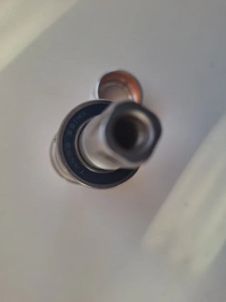 Eje Pedalier Tange 122.5mm BSA 1.37x24