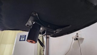 Silla de oficina negra en buen estado