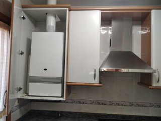 Muebles Cocina Madera y Metal