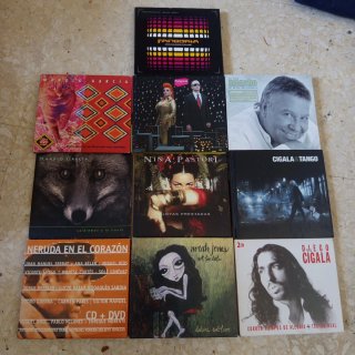 Lote 10 CDs Digipak Fangoria, Manolo García, etc.