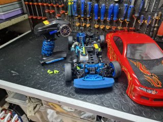 Auto scoppio 1/10 pista