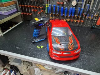 Auto scoppio 1/10 pista