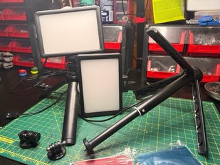 Pack 2 Luces LED Video 5600K USB
