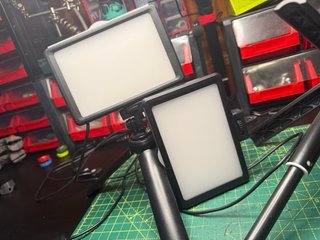 Pack 2 Luces LED Video 5600K USB