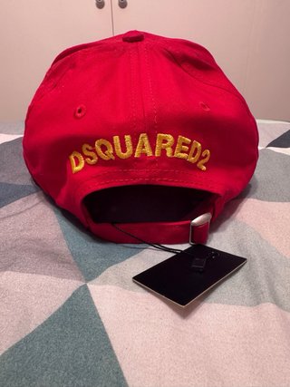 Gorra DSquared2 Roja con Logo