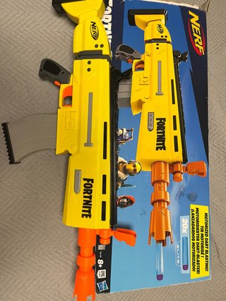 Nerf Fortnite Motorizado Amarillo