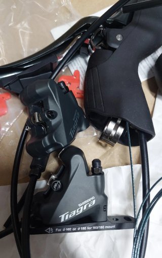 PACK DE FRENOS HIDRÁULICOS BICI SHIMANO TIAGRA 10V