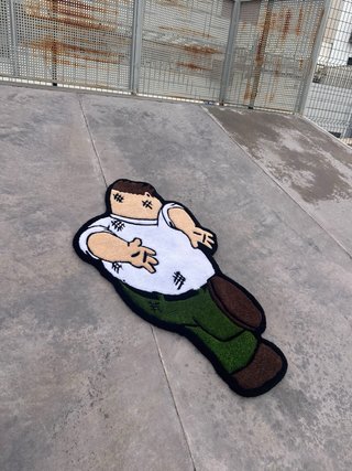 Alfombra Peter Griffin personalizada