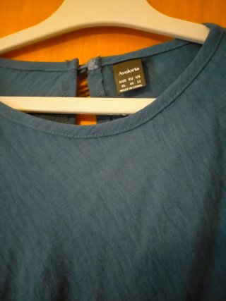 Abito lungo blu