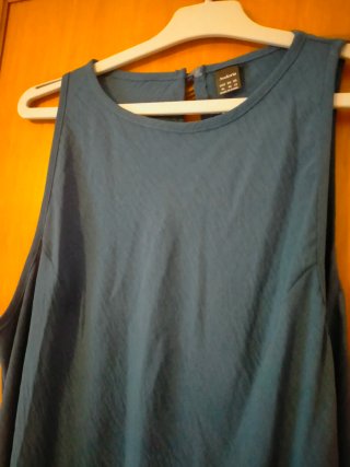 Abito lungo blu