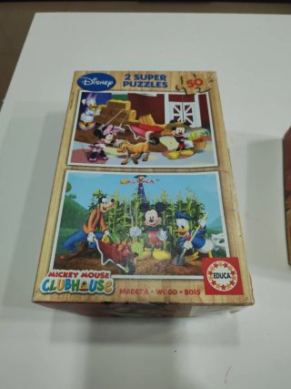 Puzzles Educa Mickey Mouse y Cars