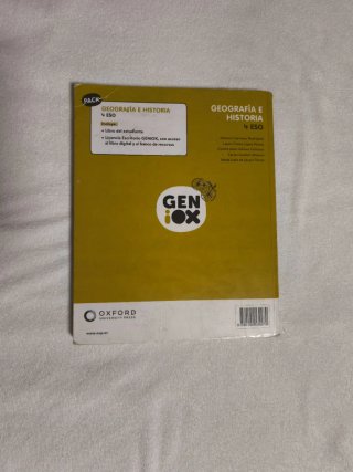 Geografía e Historia 4º ESO. Libro del estudian...