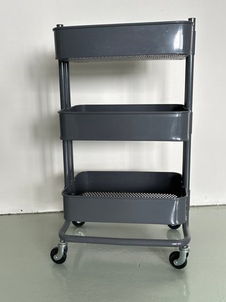 Carrito IKEA RÅSKOG gris oscuro