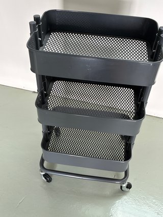 Carrito IKEA RÅSKOG gris oscuro