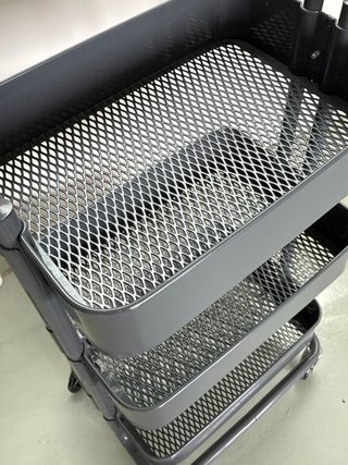 Carrito IKEA RÅSKOG gris oscuro