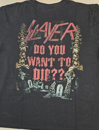 CAMISETA DE SLAYER SOLID ROCK HEAVY METAL