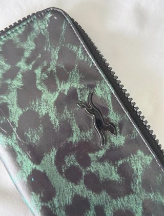 Cartera Bimba y Lola Animal Print Verde