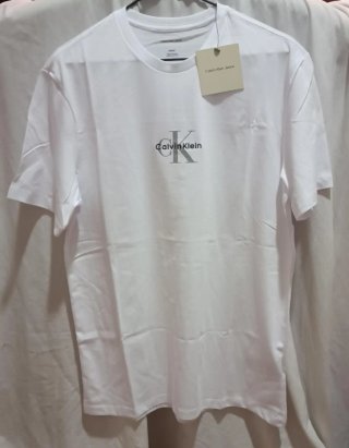 Camiseta Calvin Klein Jeans Blanca Talla S