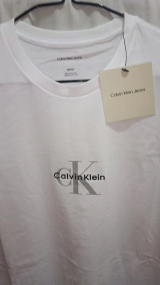 Camiseta Calvin Klein Jeans Blanca Talla S