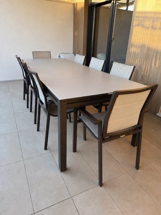 Conjunto Mesa y Sillas Jardín Naterial