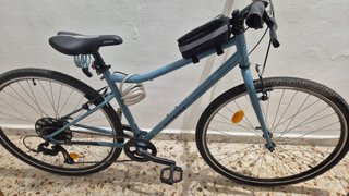 Bicicleta Riverside BTWIN 28 Azul