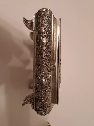 Portagioie placcato argento