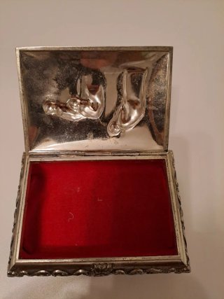 Portagioie placcato argento