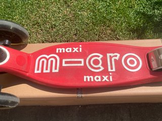 Patinete Micro Maxi Rojo